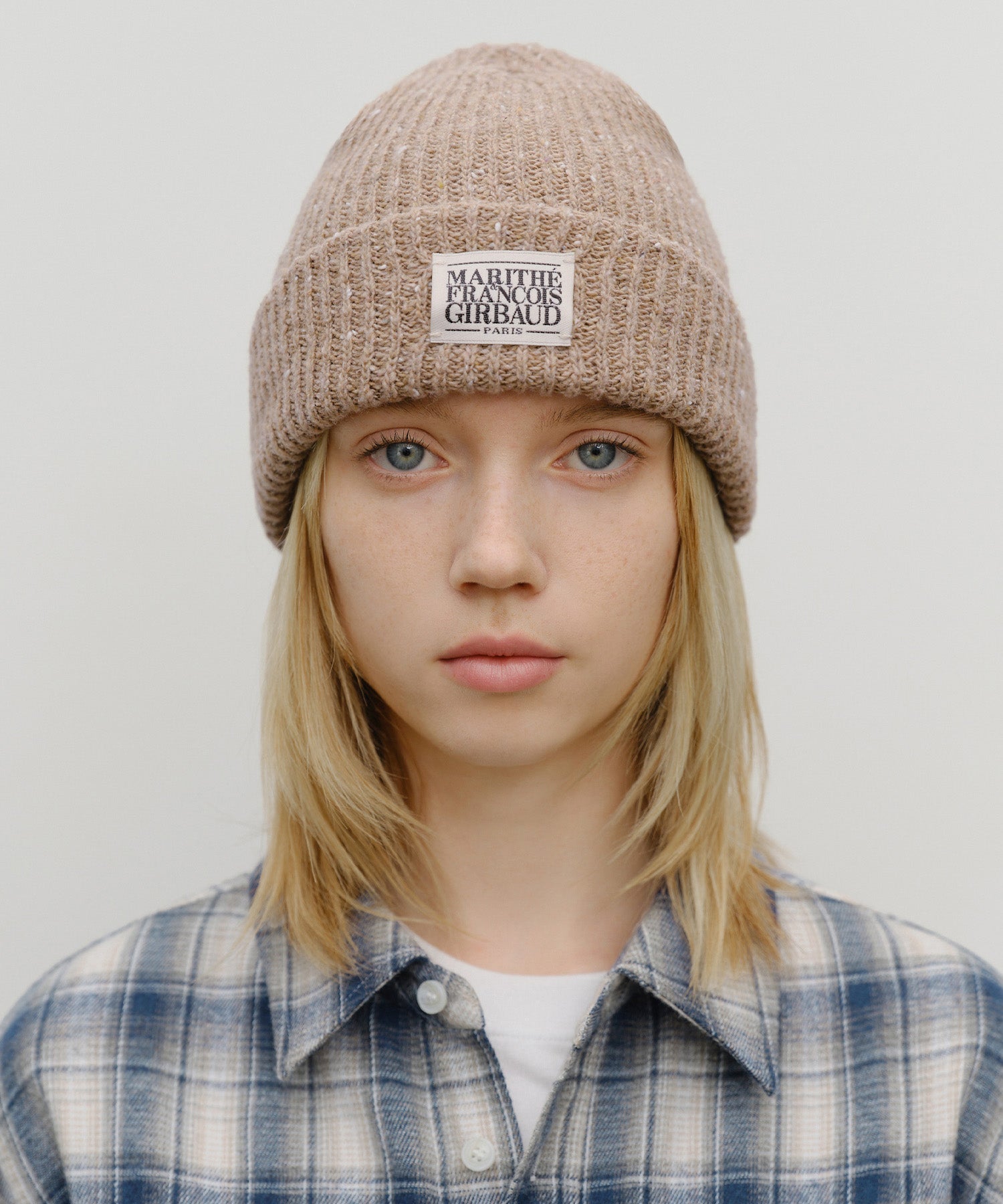 Marithé François Girbaud - Classic Logo Nep Beanie