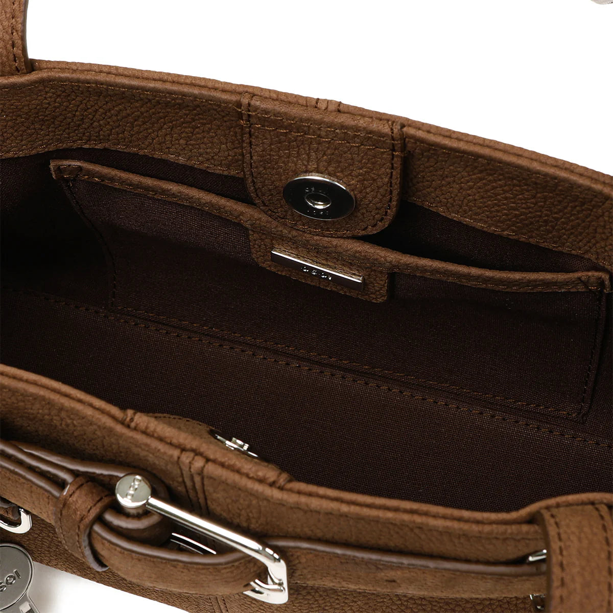 OSOI Shoulder Brocle Mini - Nubuck Brown