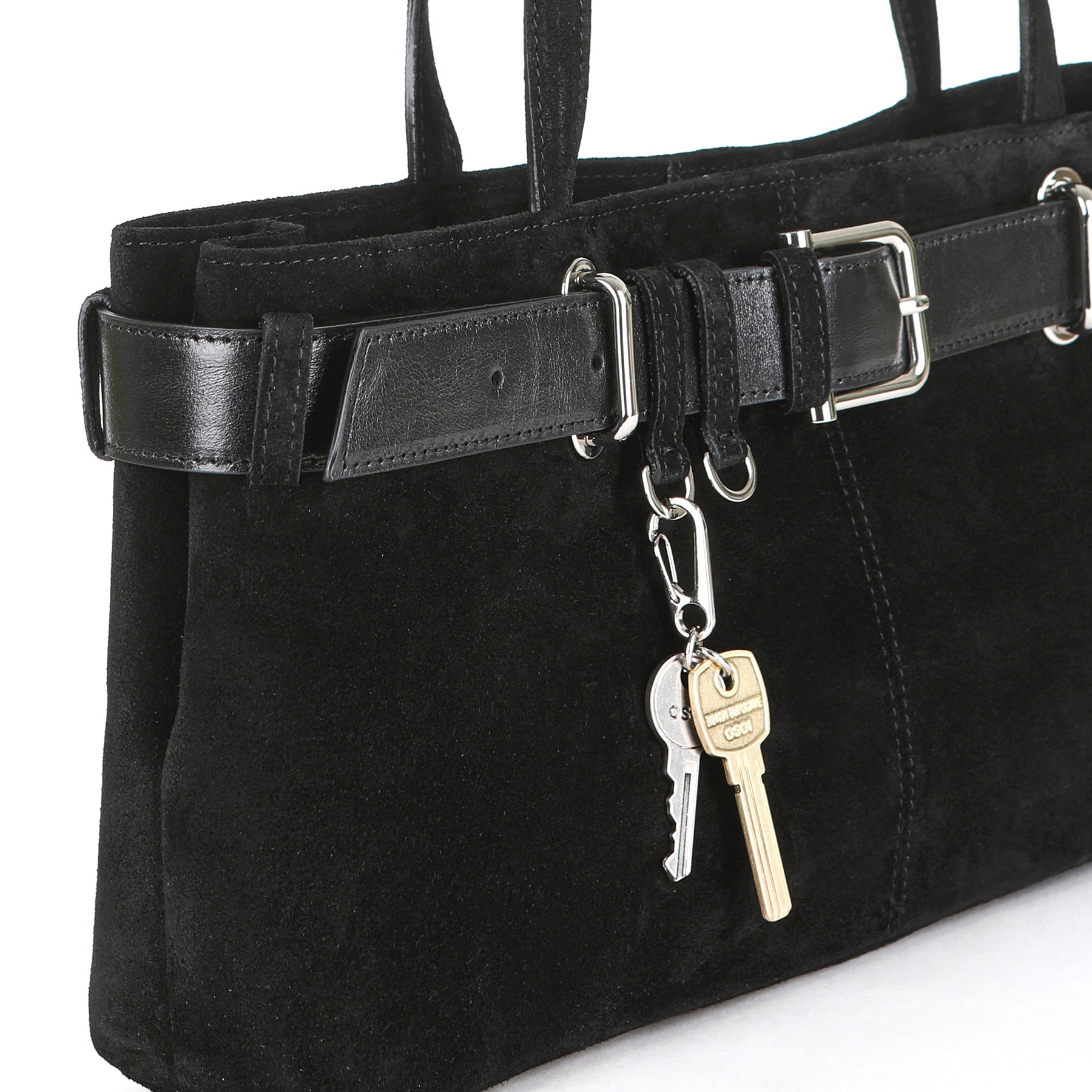 OSOI Shoulder Brocle - Suede Black Combi