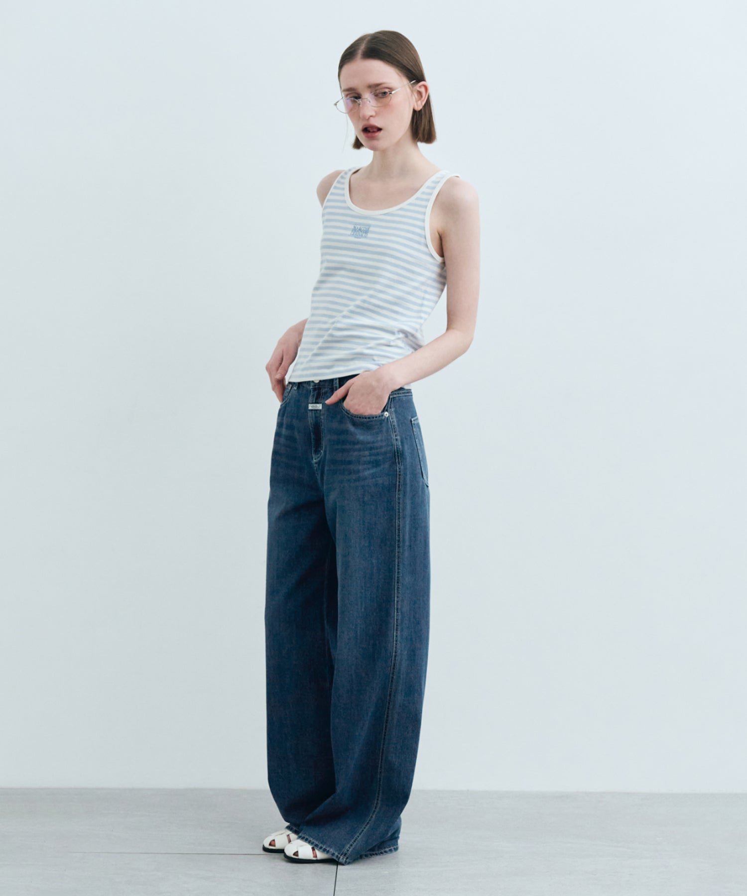 Marithé François Girbaud - W Classic Logo Sleeveless