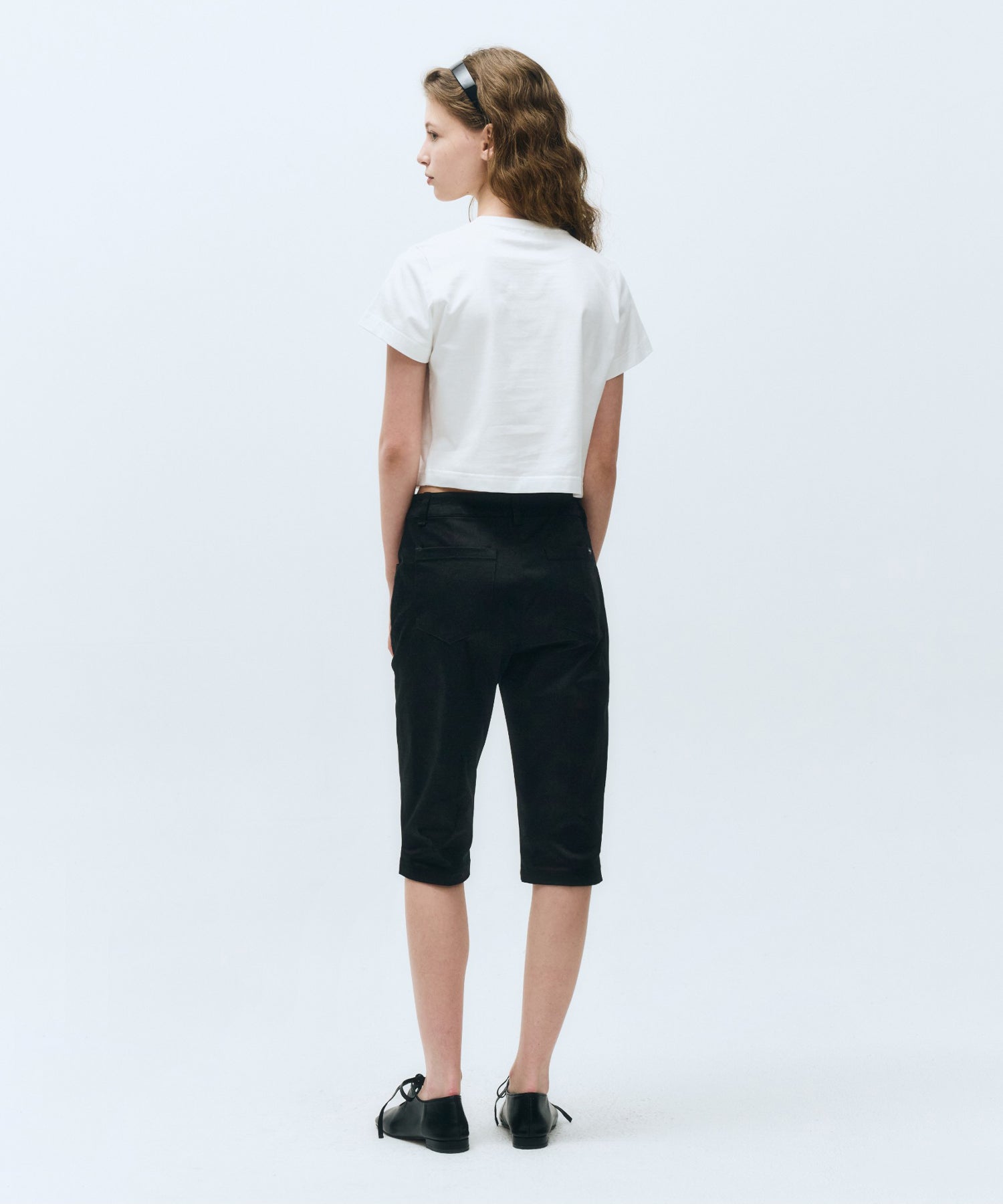Marithé François Girbaud - W Sketch Doodle Bear Crop Tee