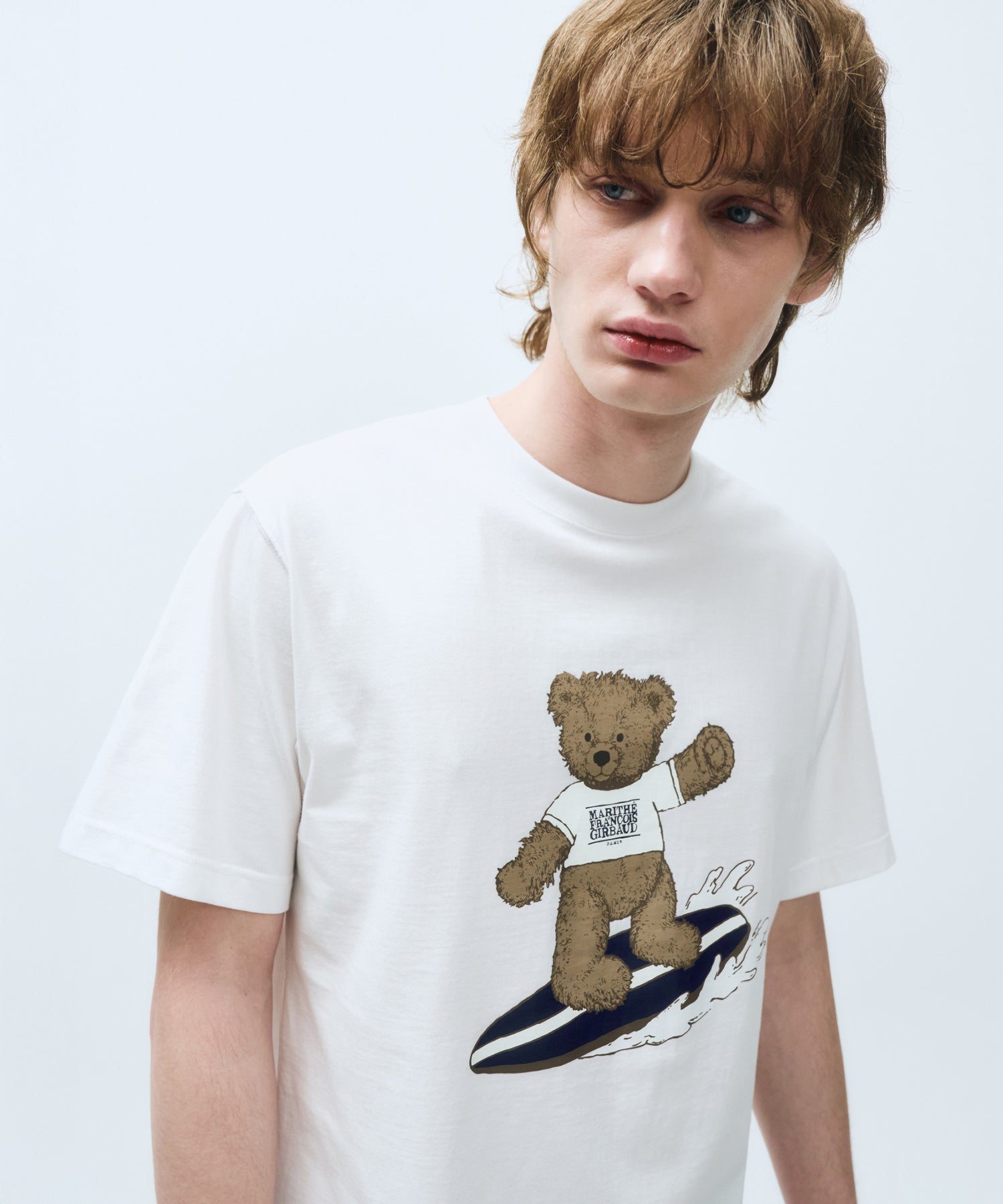 Marithé François Girbaud - Surfing Doodle Bear Tee