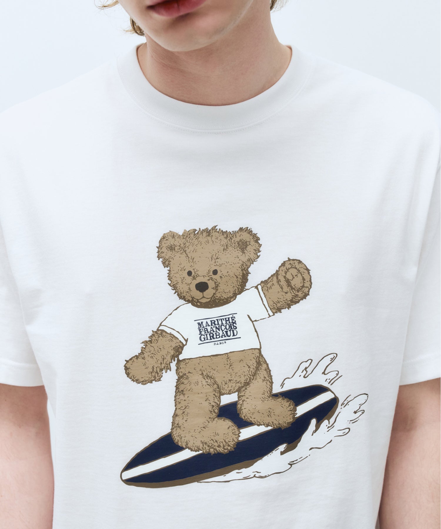 Marithé François Girbaud - Surfing Doodle Bear Tee