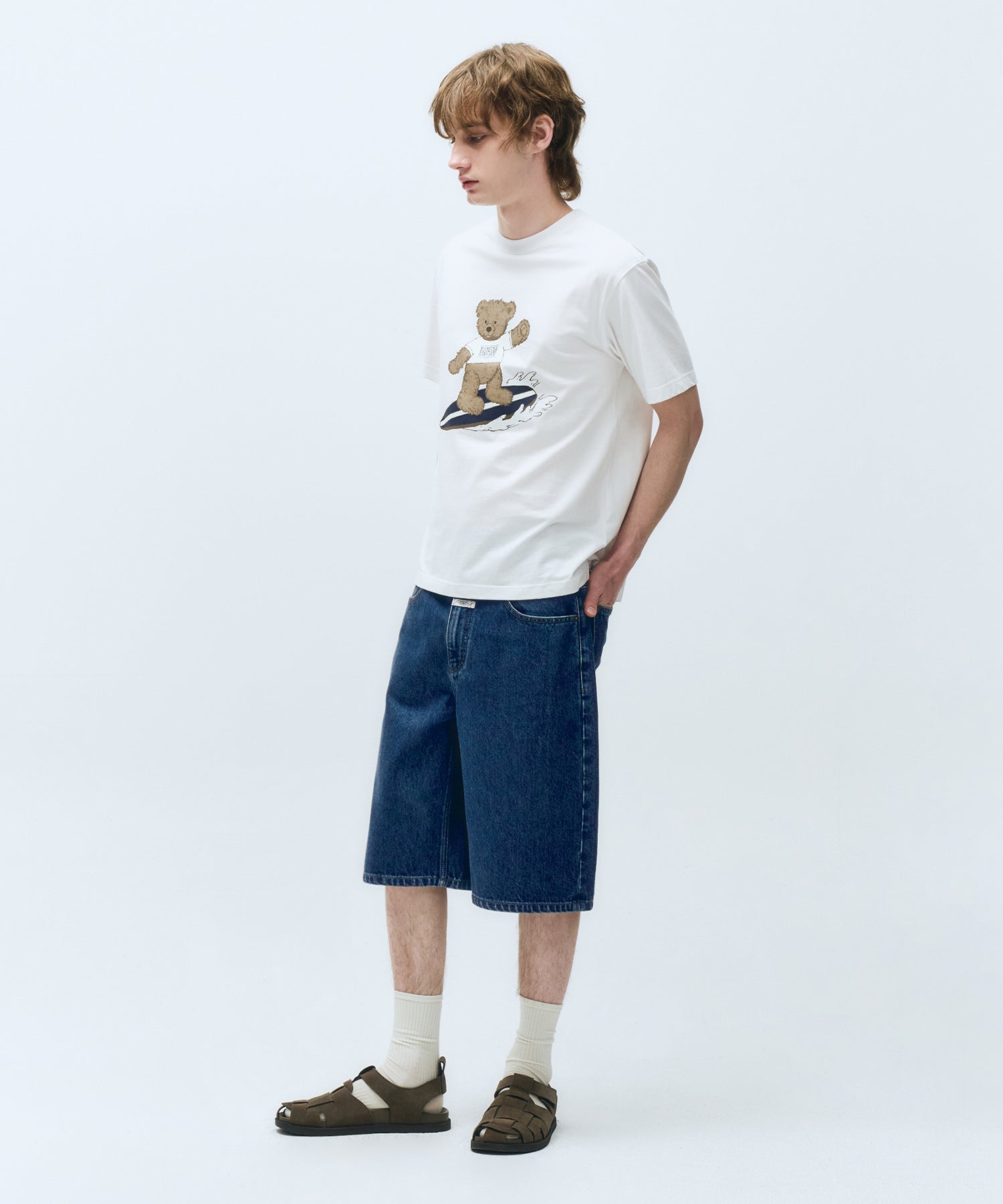 Marithé François Girbaud - Surfing Doodle Bear Tee