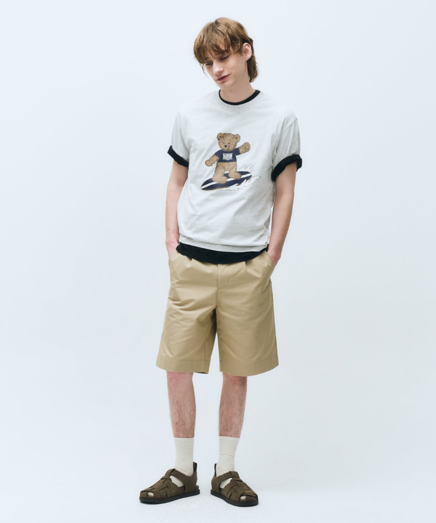 Marithé François Girbaud - Surfing Doodle Bear Tee