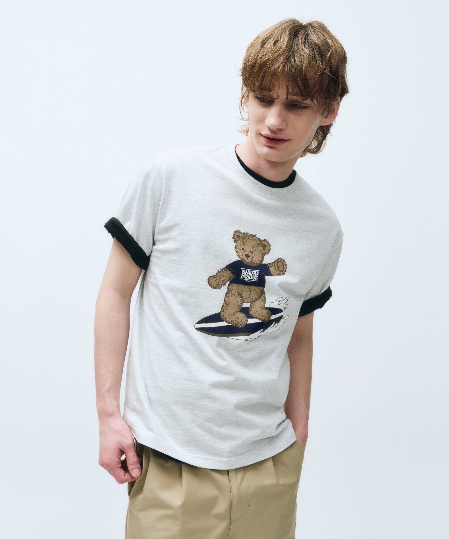 Marithé François Girbaud - Surfing Doodle Bear Tee