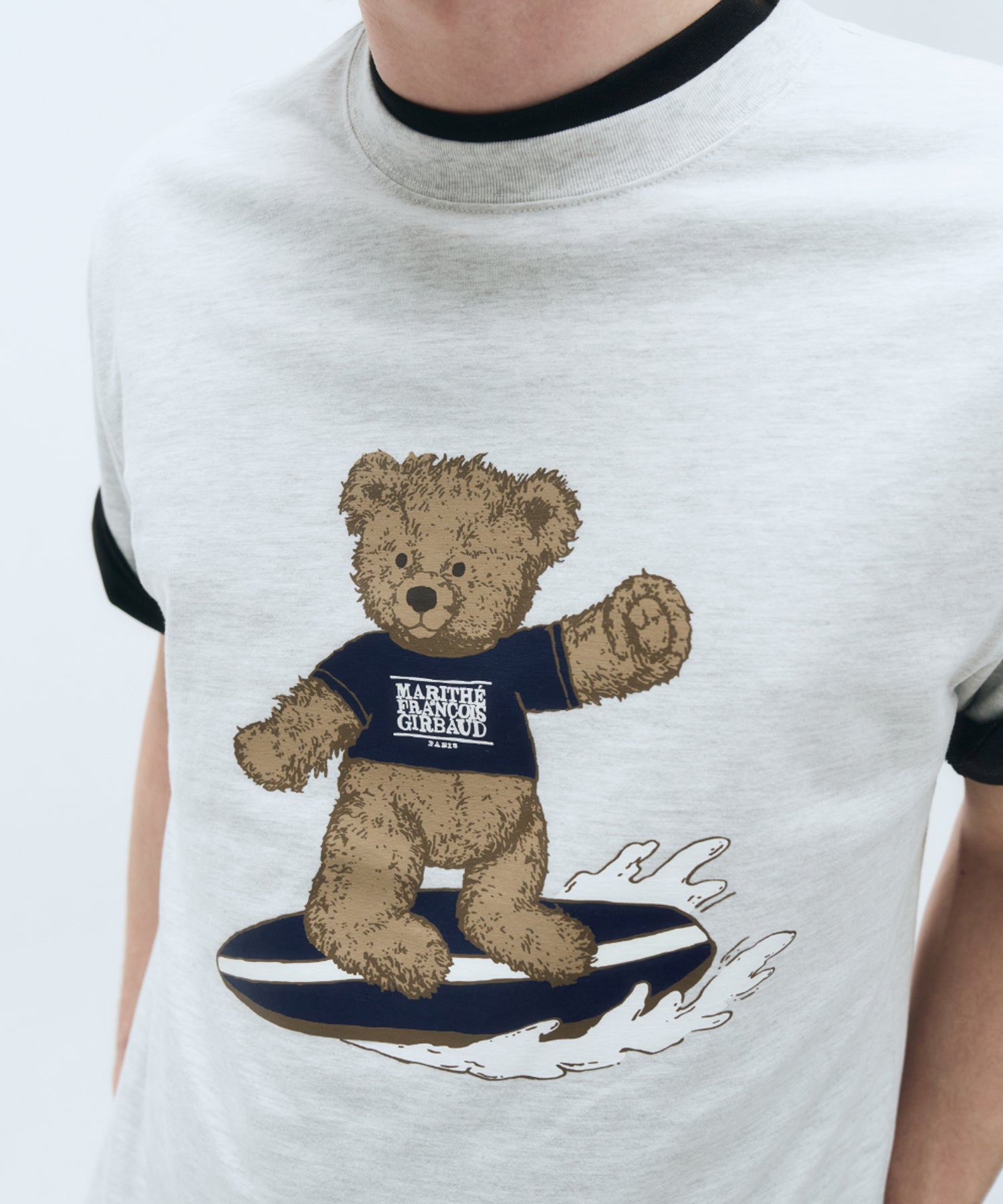 Marithé François Girbaud - Surfing Doodle Bear Tee