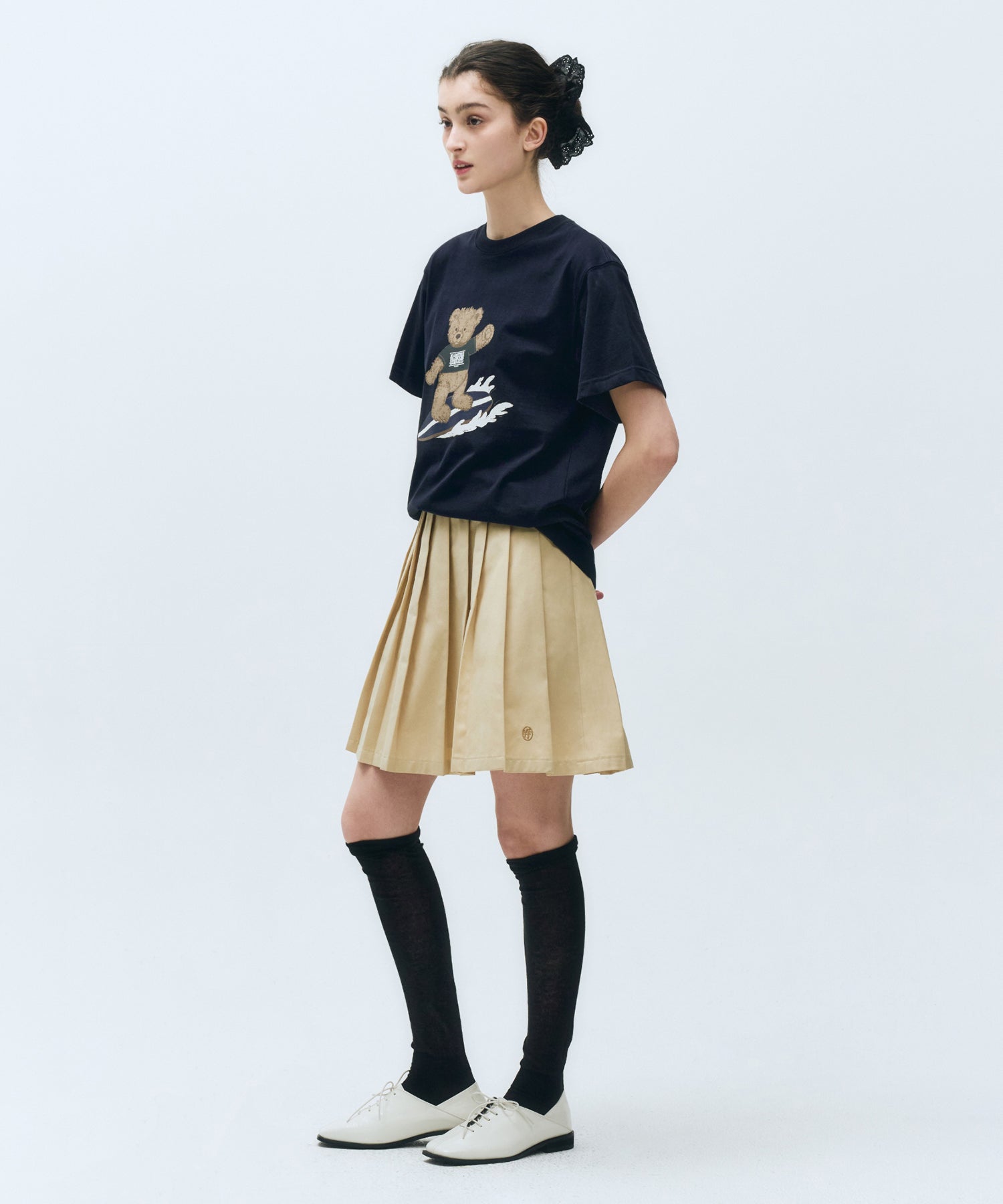 Marithé François Girbaud - Surfing Doodle Bear Tee