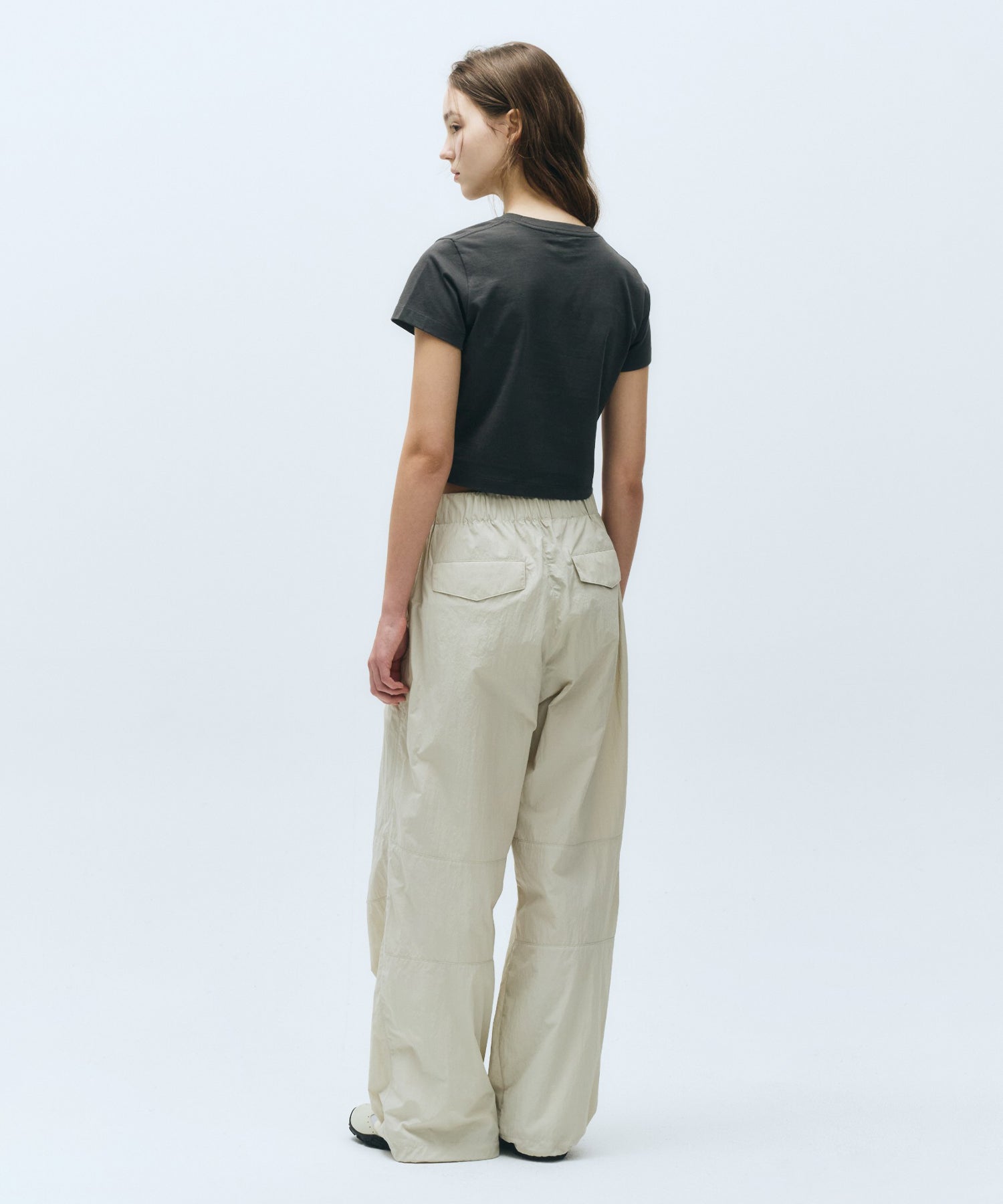Marithé François Girbaud - W Ribbon Graphic Crop Tee