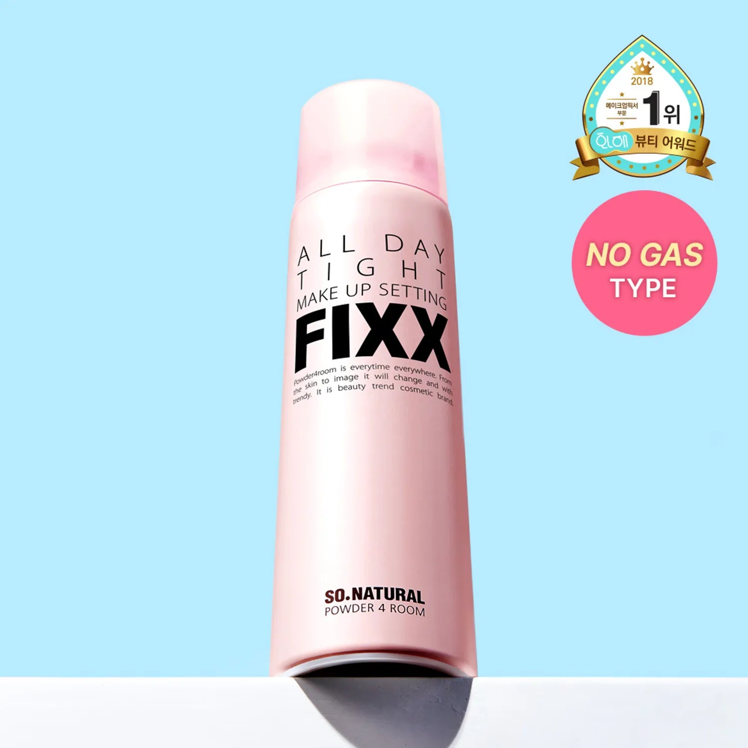 So Natural - Fixx All Day Tight Make Up Setting Spray 75ml