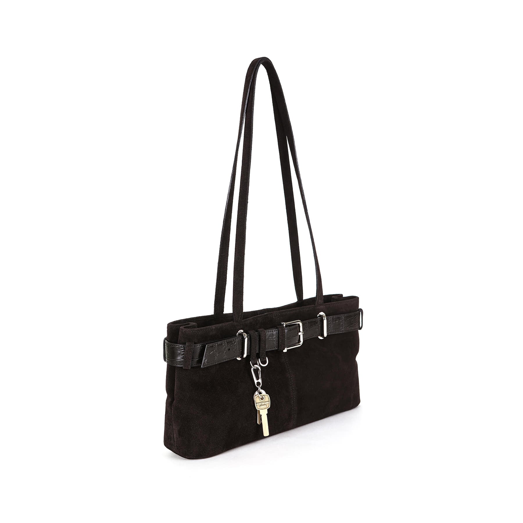 OSOI Shoulder Brocle - Suede Mocha Combi