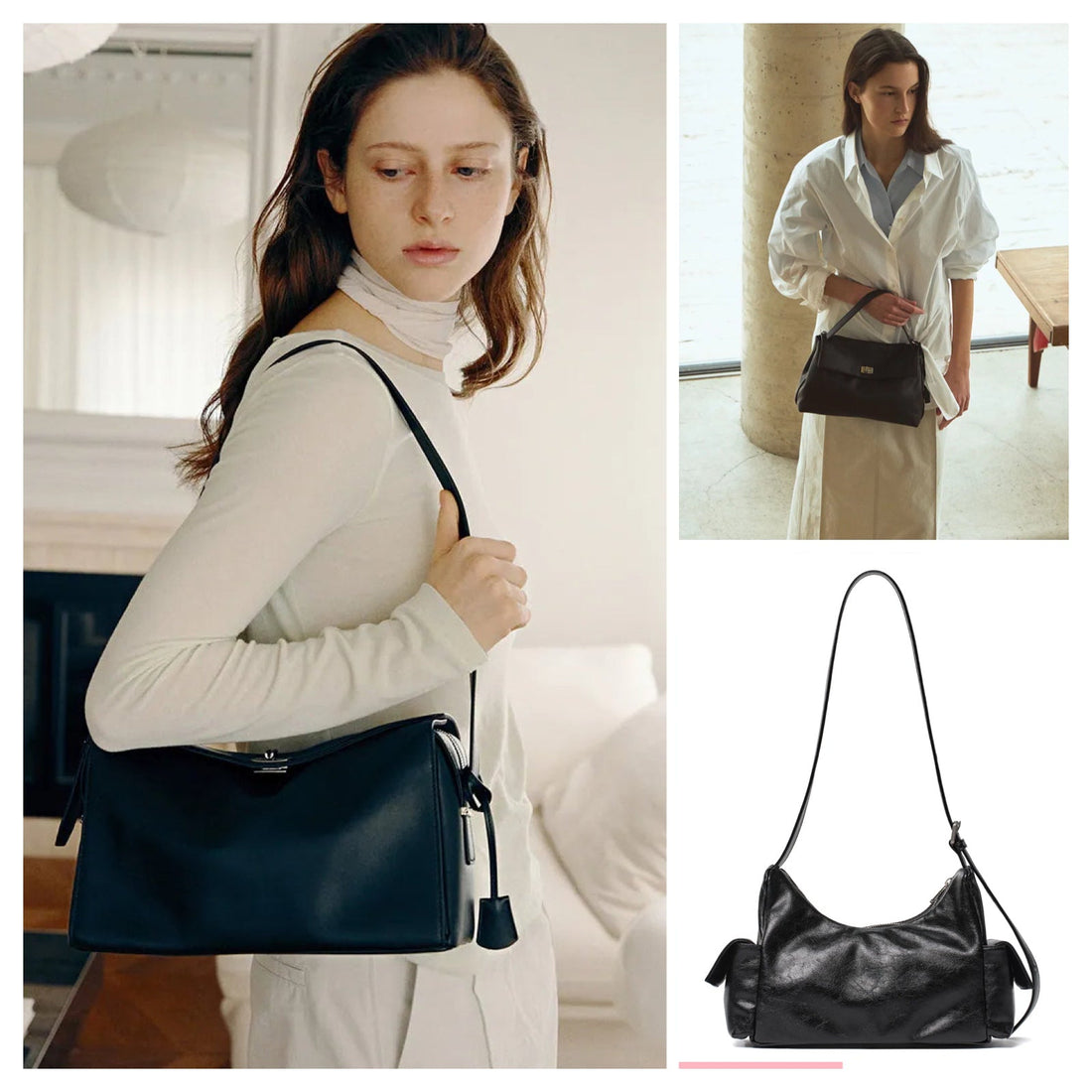 SAMO ONDOH Pocket Mug and JOY GRYSON Korean bag comparison
