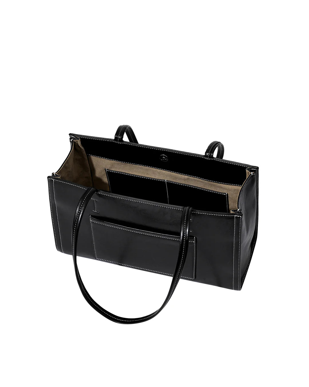 STAND OIL Oblong Bag - Stitch Black