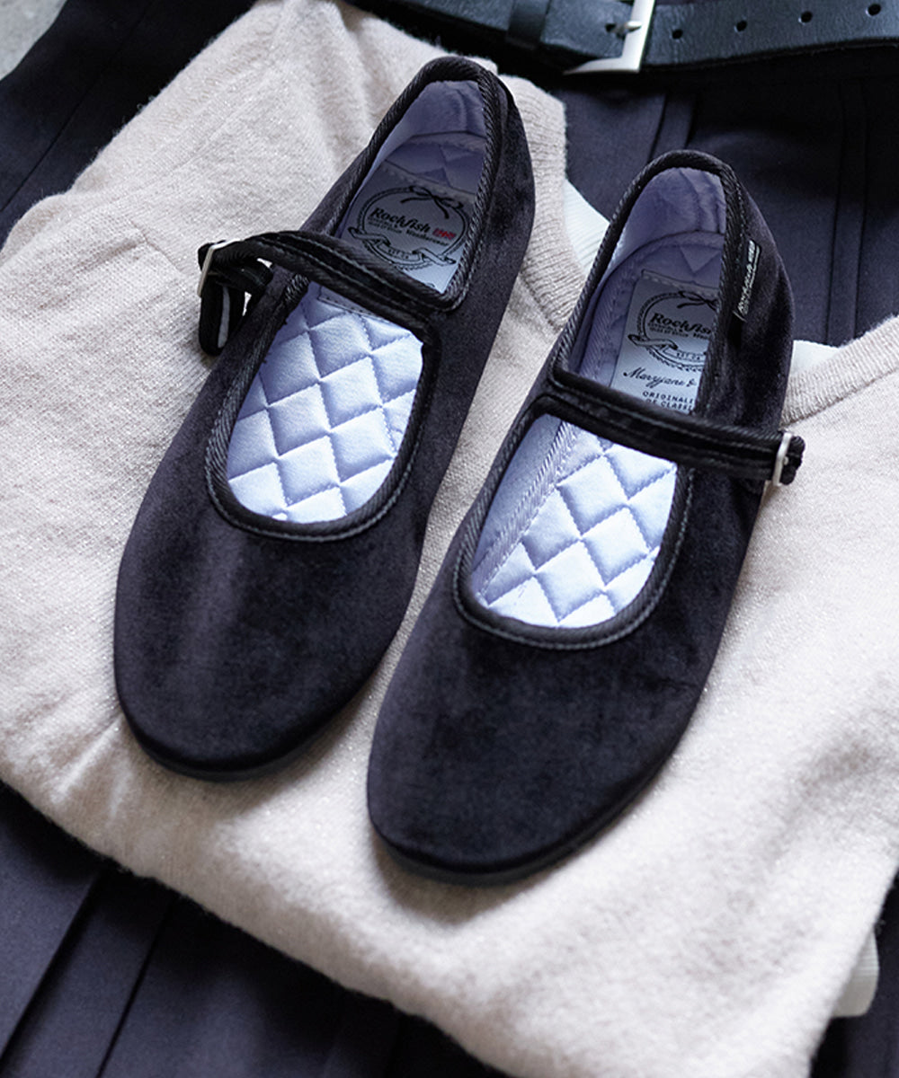 Rockfish Weatherwear Bella Quilted Maryjanes All Black view 4
