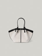 FOLNUA Mini Shell Bag - Black, Canvas