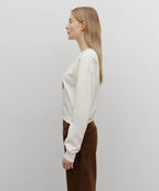 Marithé François Girbaud - W Doodle Bear Crop Sweatshirt