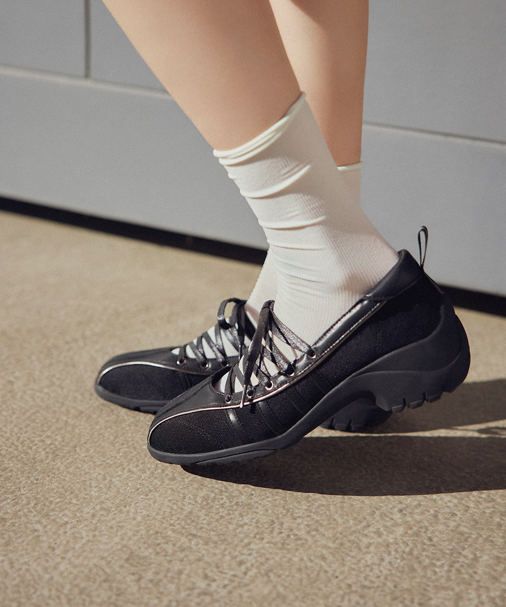 Rockfish Weatherwear Bliss Heel Laceup Sneakers Black view 2