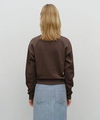 Marithé François Girbaud - W Doodle Bear Crop Sweatshirt