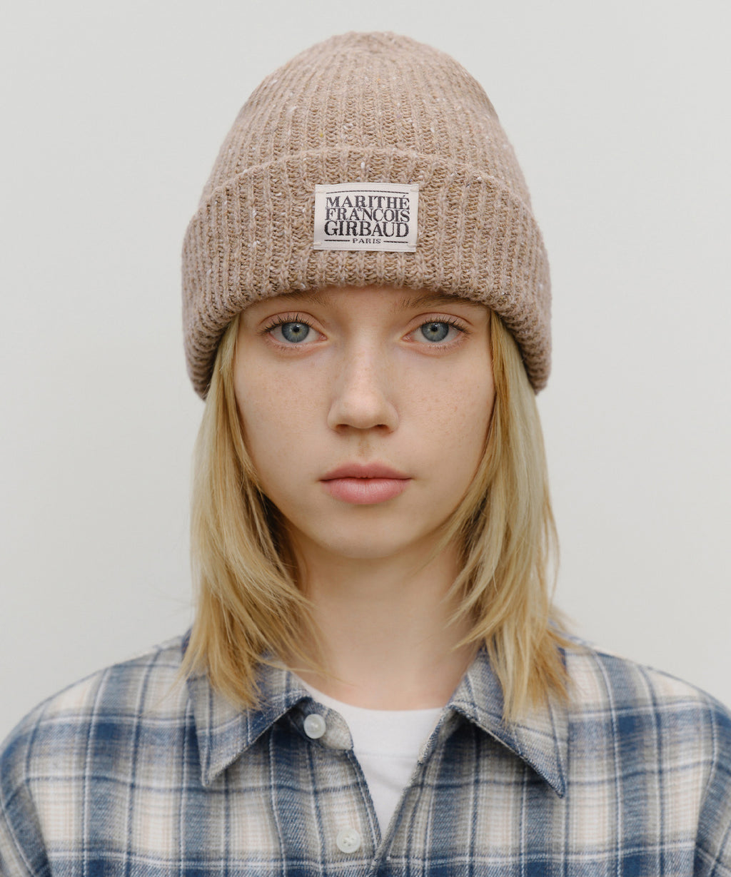 Marithé François Girbaud - Classic Logo Nep Beanie