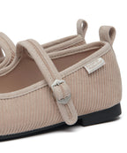 Rockfish Weatherwear Bella Maryjanes Corduroy Taupe view 9
