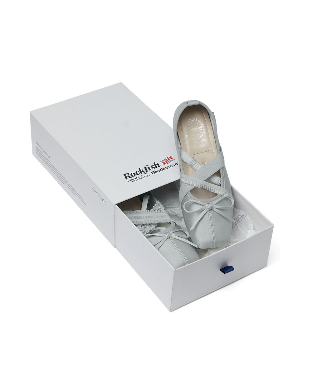 Rockfish Weatherwear Banding Ballet Flats - Grey view 2