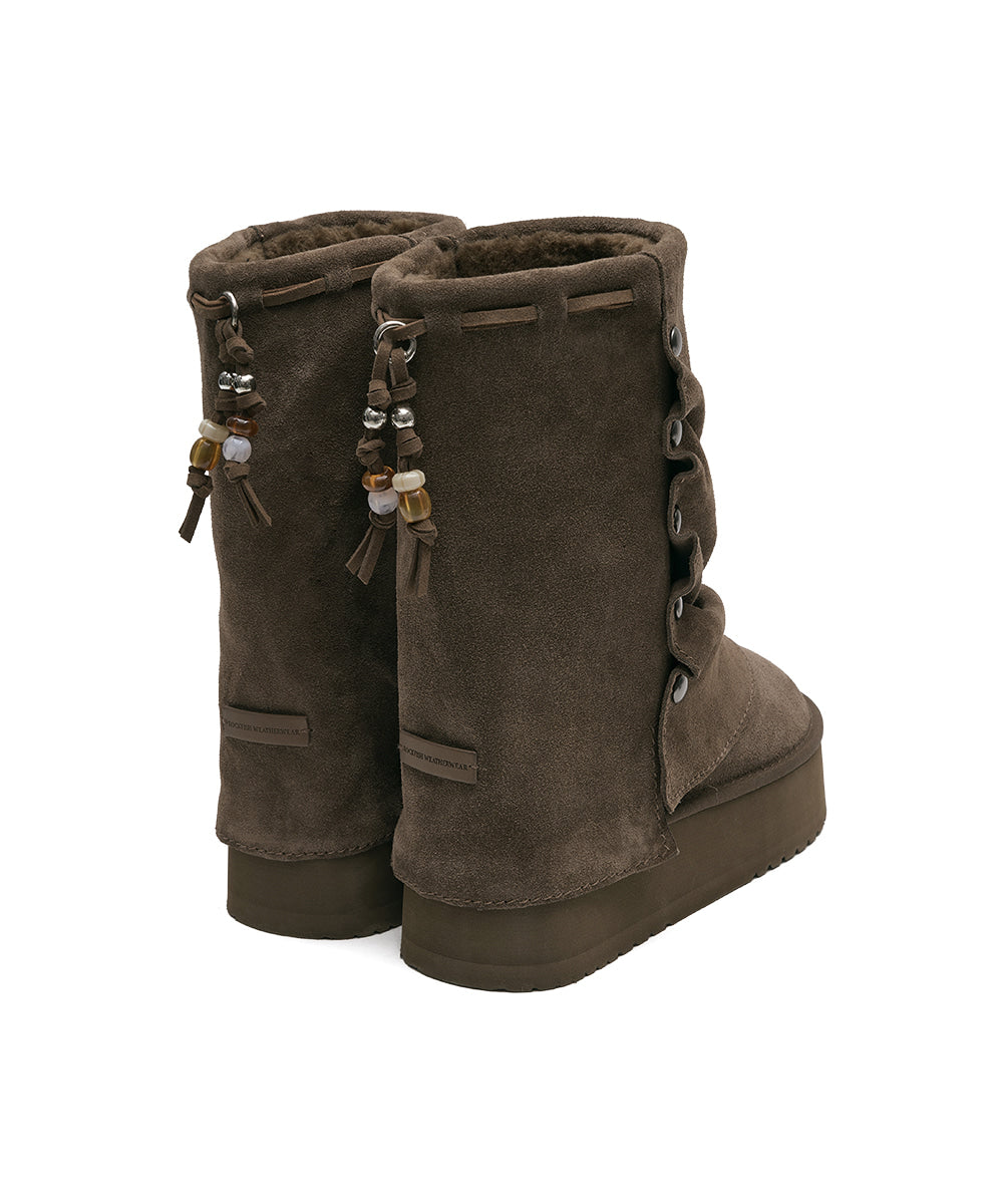 Rockfish Weatherwear Stud Maxi Folded Boots Middle Cocoa - photo 7