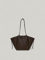 FOLNUA Mini Anthos Bag Cocoa - Stitch - front