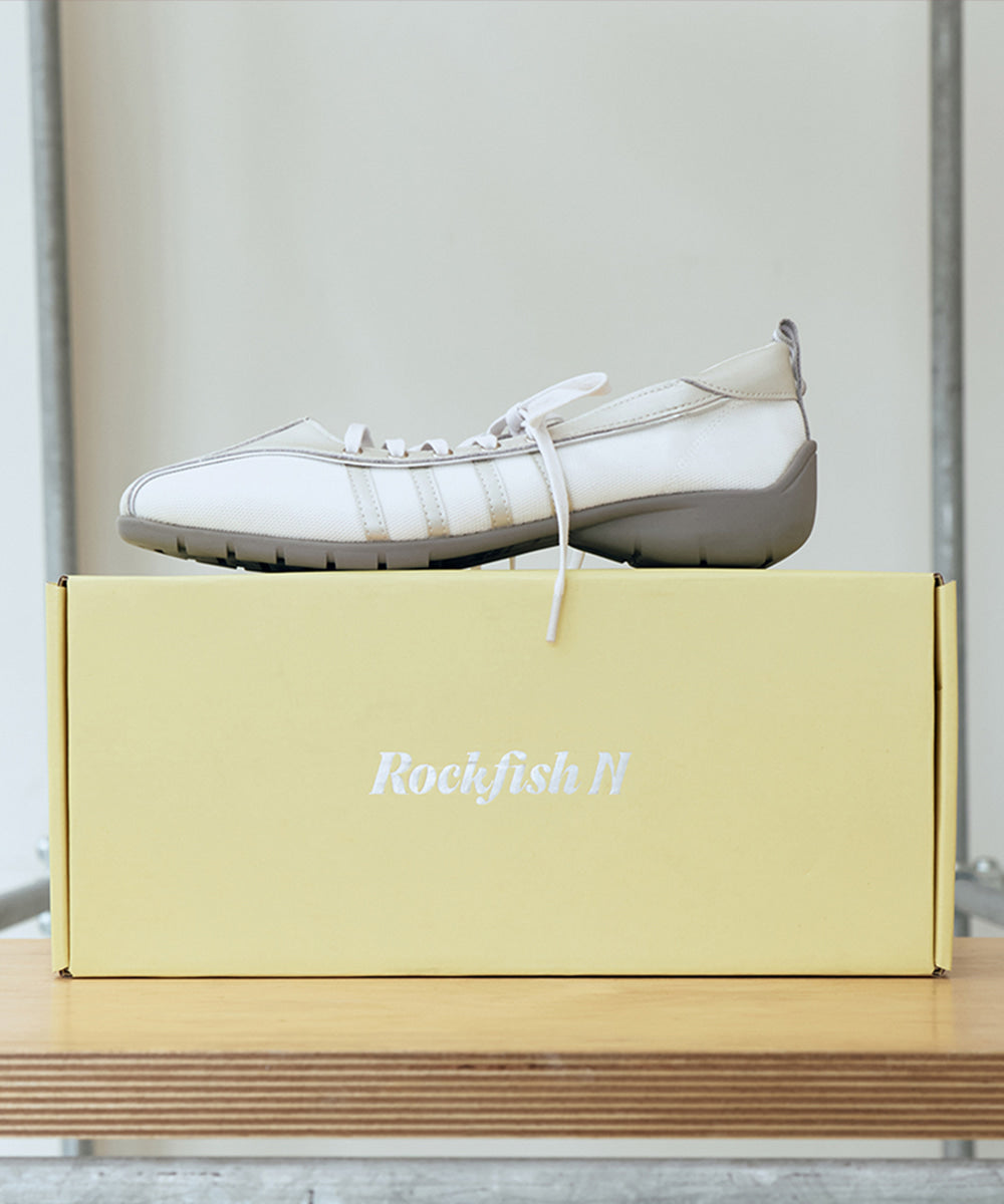 Rockfish Weatherwear Bliss Laceup Sneakers Cream Pearl 3