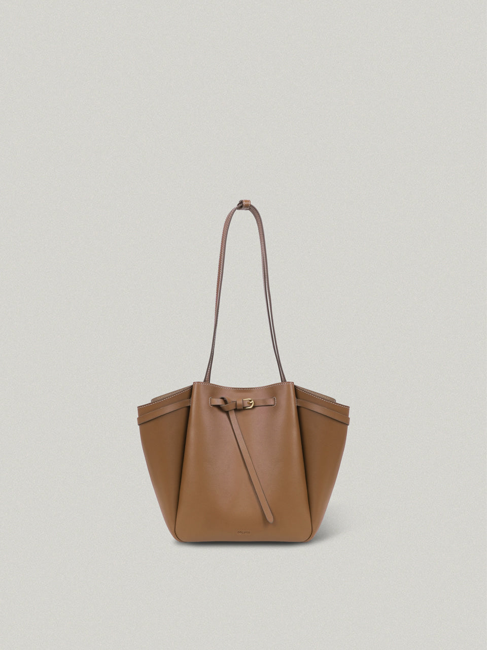 FOLNUA Mini Anthos Bag Almond - Stitch - back
