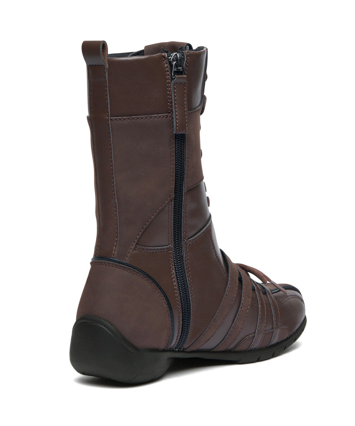 Rockfish Weatherwear Aster High Top Sneakers Dark Brown side view