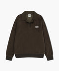 Marithé François Girbaud - Classic Logo Collared Velour Sweatshirt