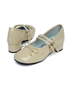 Rockfish Weatherwear Square Toe Two Strap Maryjanes 4cm Butter view 11