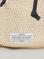 FOLNUA Leger Mesh Eco Bag Ivory back