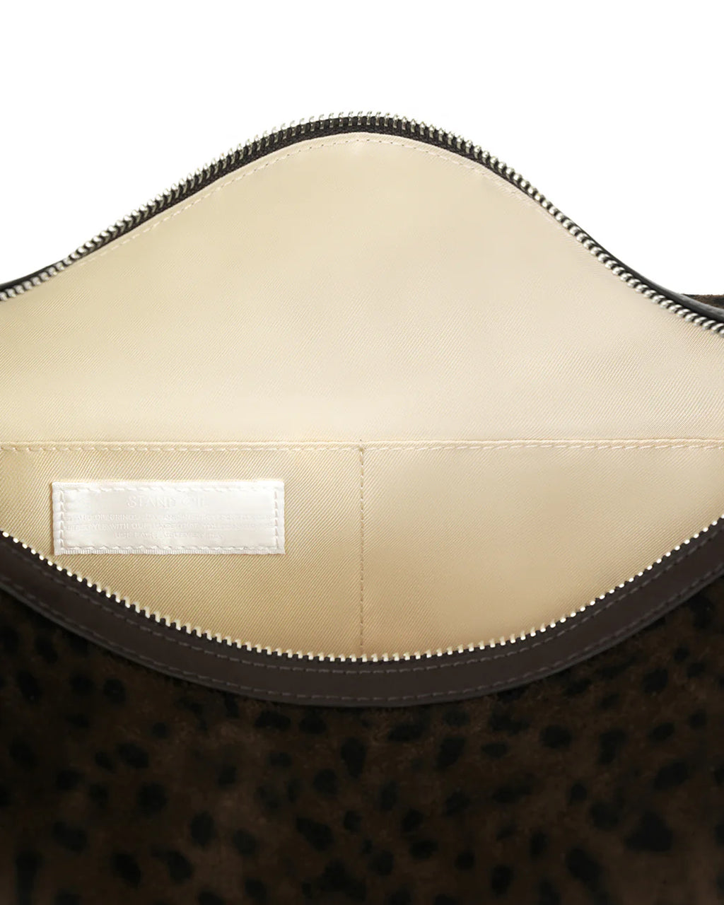 STAND OIL Mushy Bag - Leopard Marron (Limited Edition)