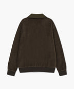 Marithé François Girbaud - Classic Logo Collared Velour Sweatshirt