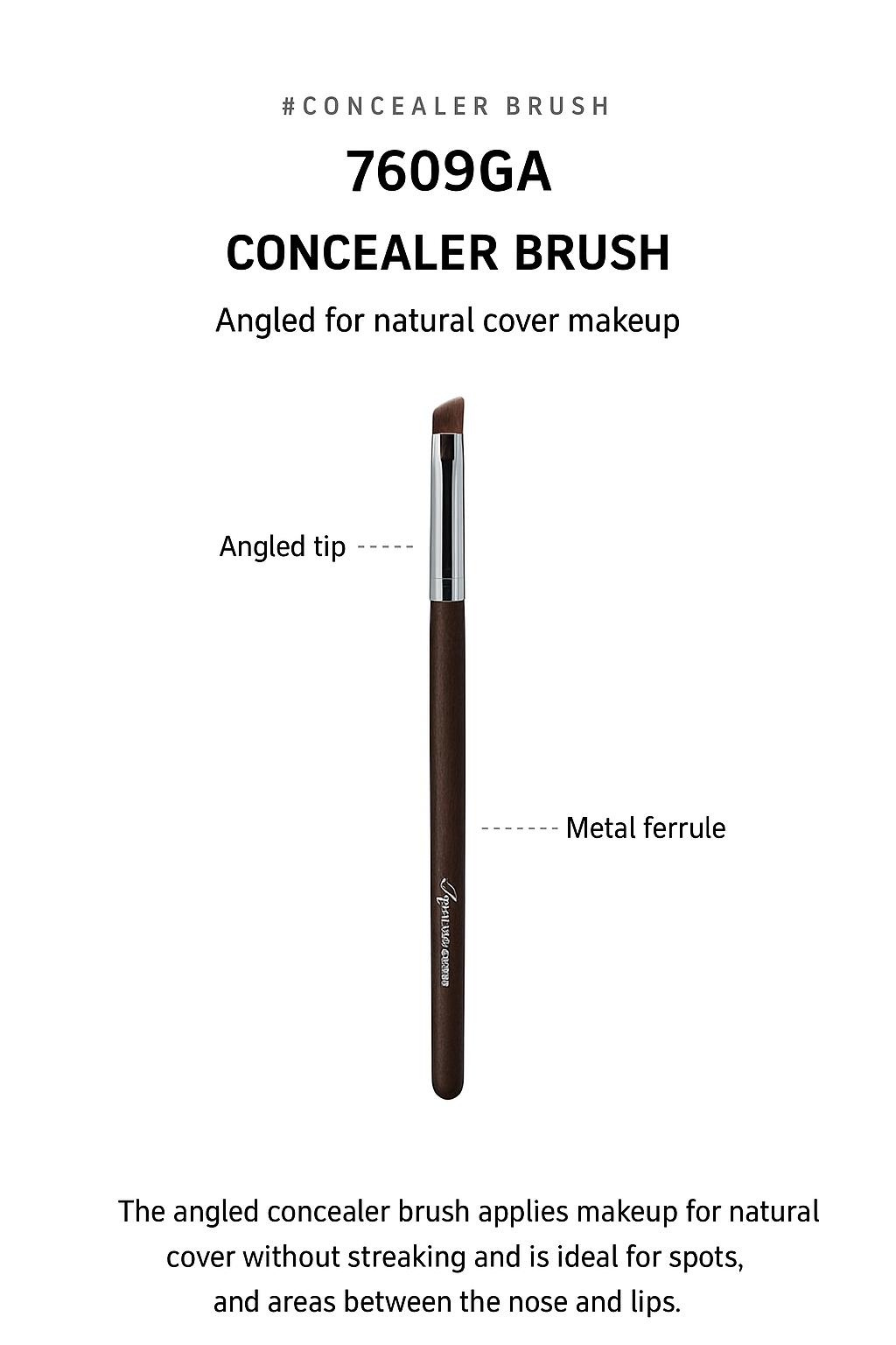 Revoir Brush - Base & Skincare Set (3pc - 131SW, 131S, 7609GA)