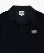 Marithé François Girbaud - Classic Logo Collared Velour Sweatshirt