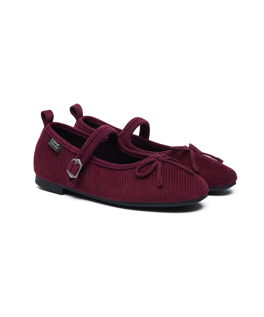 Rockfish Weatherwear Bella Maryjanes Corduroy Wine view 6