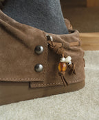 Rockfish Weatherwear Stud Maxi Folded Mules Cocoa view 7