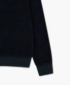 Marithé François Girbaud - Classic Logo Collared Velour Sweatshirt