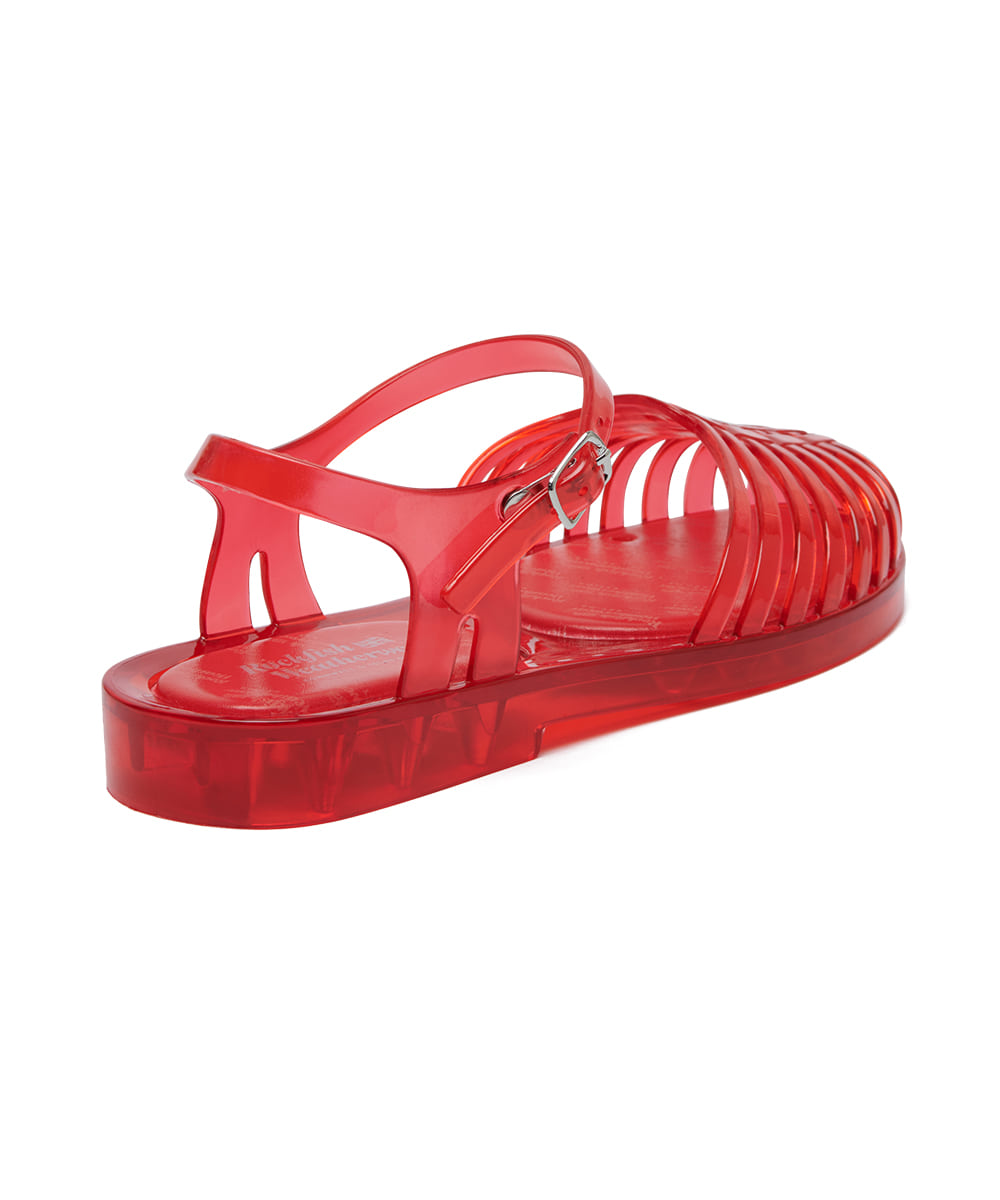 Rockfish Weatherwear GLAIR Strappy Sandals (Clear) Red view 3