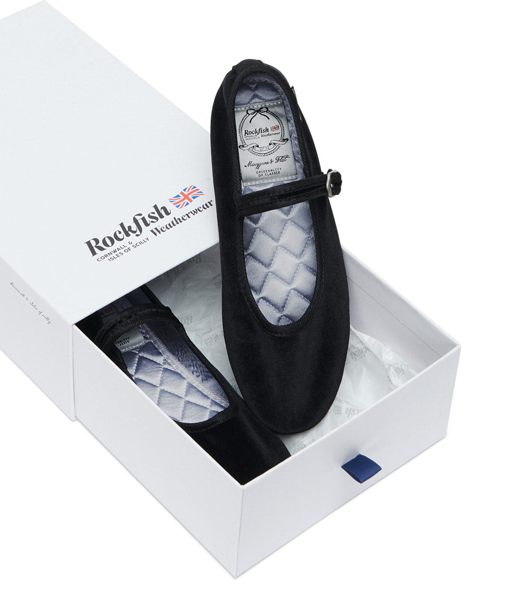 Rockfish Weatherwear Bella Quilted Maryjanes All Black view 15