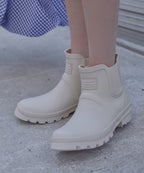 Rockfish Weatherwear Original Chelsea Rain Boots Ivory view 3