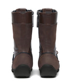 Rockfish Weatherwear Aster High Top Sneakers Dark Brown back view