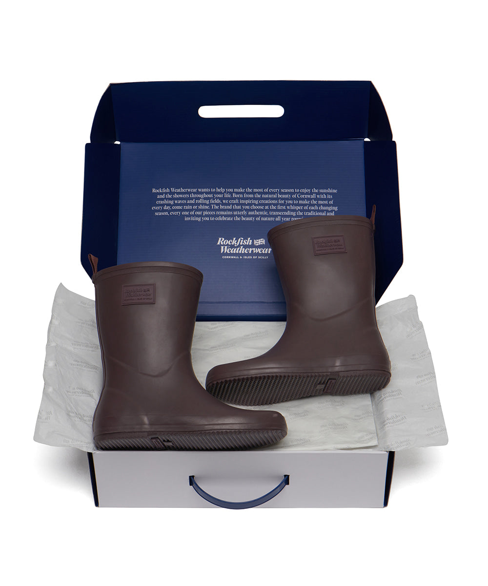Rockfish Weatherwear EBBY Rain Boots Middle Burgundy - photo 9