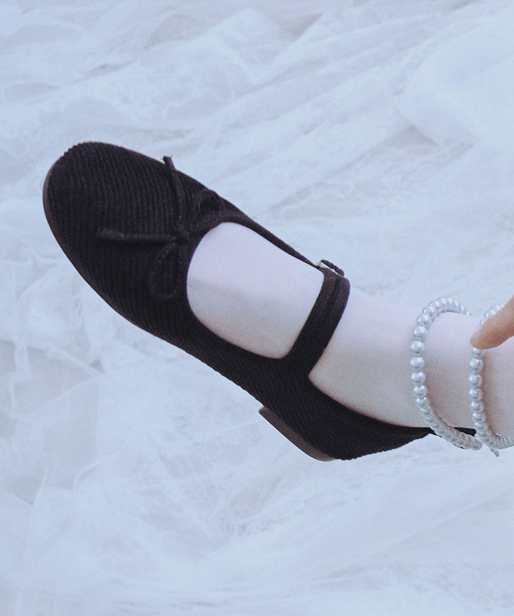 Rockfish Weatherwear Bella Maryjanes Corduroy Black view 9