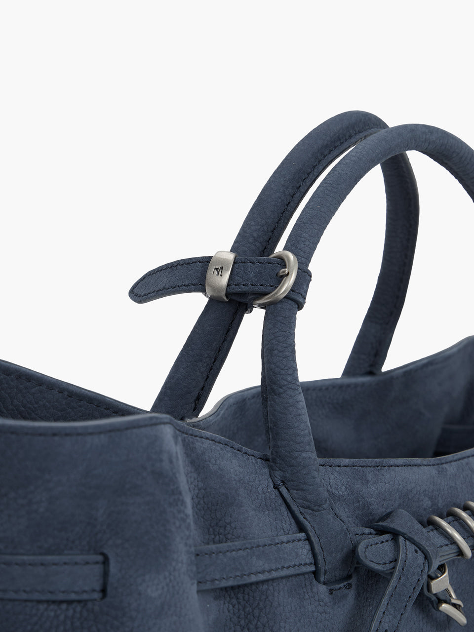 MARGESHERWOOD Grandma Used Bag - Indigo Nubuck