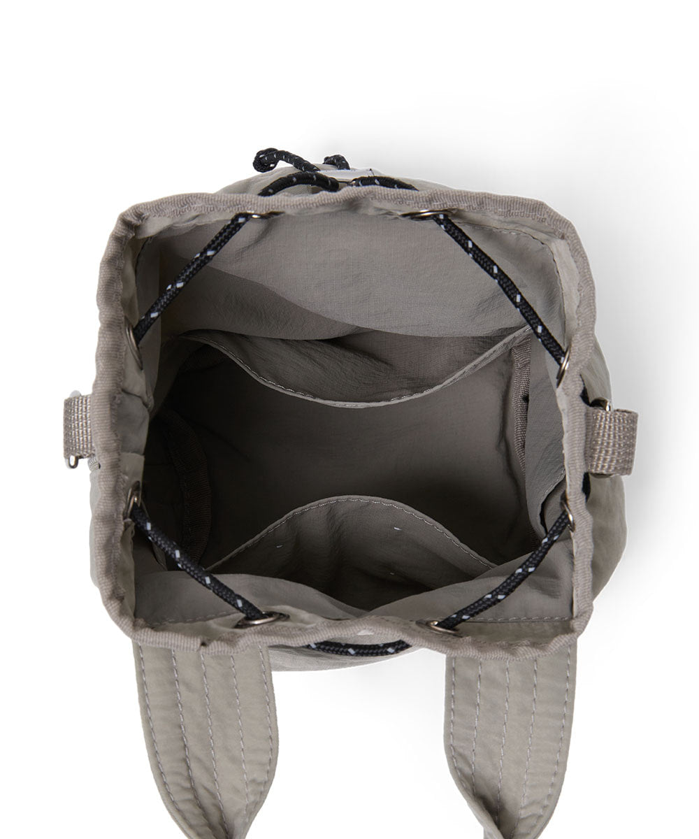 Rockfish Weatherwear Nylon Drawstring Mini Bag Light Khaki view 9