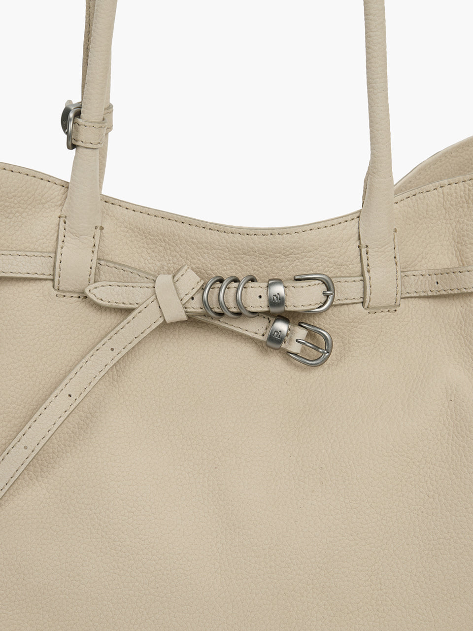 MARGESHERWOOD Grandma Used Bag Large - Nude Nubuck