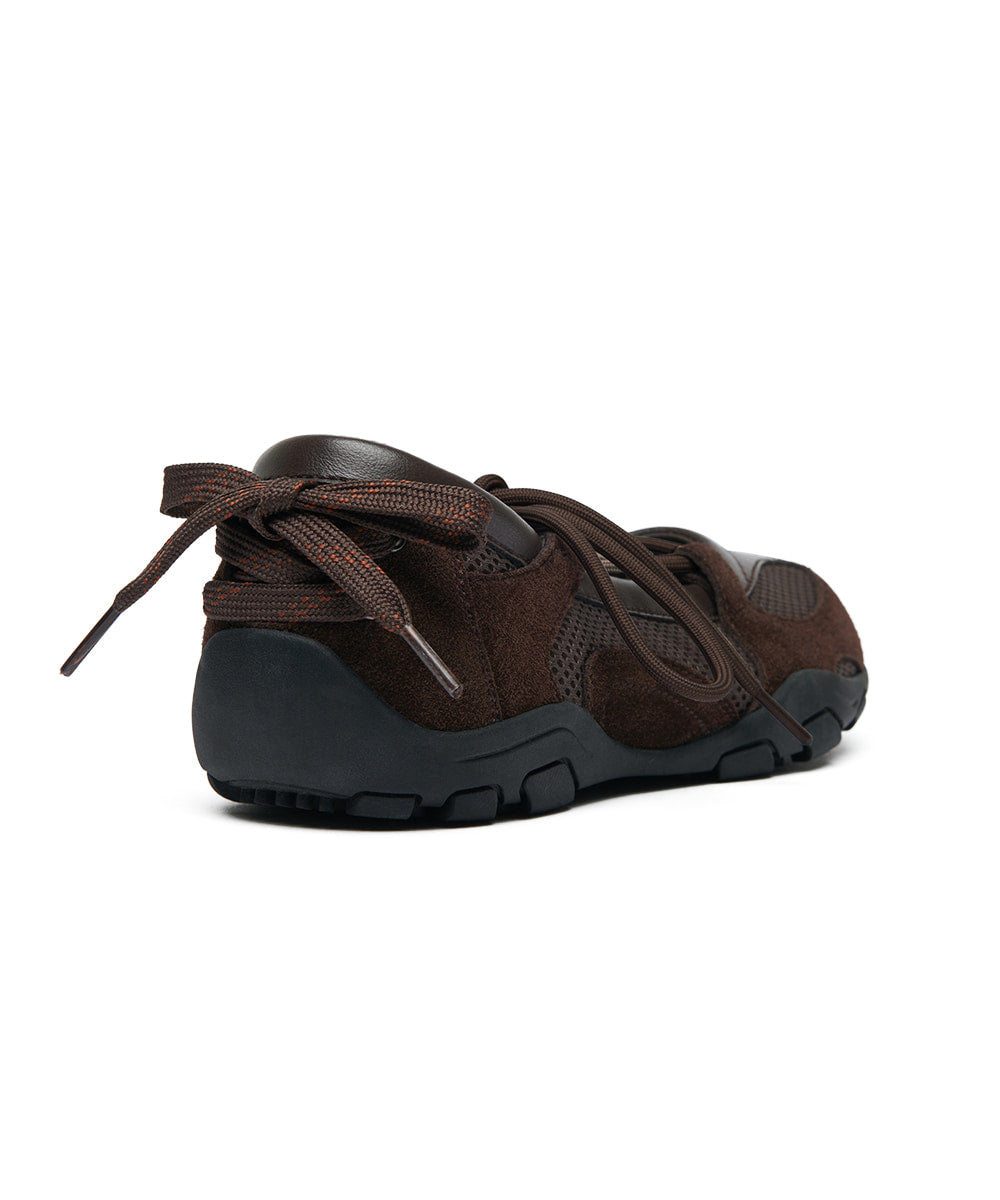 Rockfish Weatherwear NICOLE WEAVING LACEUP SNEAKERS V2 Choco 1